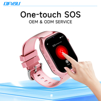 Kinder Smartwatch 4G Simkaart 1.78 Inch GPS LBS Wifi Positie Alarm Klok voor Kinderen Smartwatches Studenten Fabriek OEM