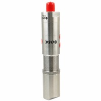 Vanne de régulation de pression pneumatique à trois voies en acier inoxydable SS316 pour contrôle haute température, blocage et purge, OEM pour gaz