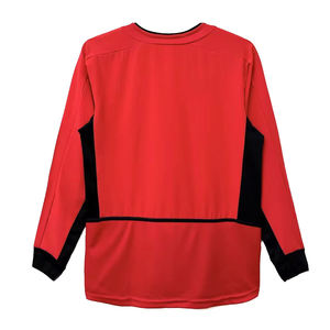 Maillot de football d'été rétro Manchester domicile 2002/04, respirant, à manches courtes, pour les compétitions de clubs européens - Product Image 3