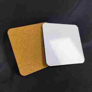 Posavasos Cuadrados de Madera MDF de 95mm para Sublimación, Personalizables al por Mayor - Product Image 4