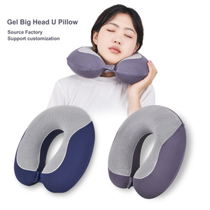 Almohada de <span class=keywords><strong>Viaje</strong></span> en Forma de U de Espuma Viscoelástica, Cómoda y Portátil, con Función de Rebote Lento, para Dormir en el Auto, con Logotipo Personalizable, Venta al Por Mayor JYM - Product Image 3