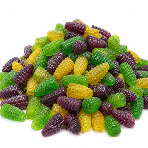 Bonbons Gommeux en Forme <span class=keywords><strong>de</strong></span> Maïs Multicolores OEM ODM, Saveur Naturelle <span class=keywords><strong>de</strong></span> Maïs, Embossés, à la Texture Croquante, Fourniture en Gros - Product Image 6
