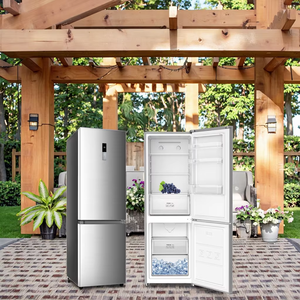 Refrigerador Combinado de Acero Inoxidable 310RW STOCK Sin Escarcha, Refrigerador Eléctrico Portátil de Tipo Descongelación Automática - Product Image 4