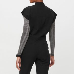 Wholesale Hot Sell Customize Women Hospital Nurse <strong>Scrub</strong> Uniform <strong>Sets</strong> Custom Sleeveless Multi-Pocket One-piece Jumpsuit <strong>Scrub</strong> <strong>Set</strong> - Product Image 5