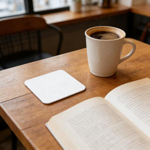 Custom <b>Paper</b> Cardboard Coaster Round Square High Quality for Bar Coffer Restaurant - Product Image 6