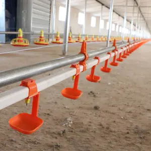 Sistema de riego automático para aves de corral, bebedero popular para pollos