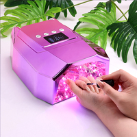 Prix de gros compétitif 2024, lampe à ongles UV-LED rechargeable sans fil 98W à séchage rapide pour manucure professionnelle, qualité salon