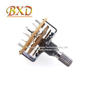 RS25 Band <strong>Switch</strong> with 2 Poles and 4 Gears Shift Position Rotary <strong>Switch</strong> - Product Image 5