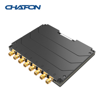 Module lecteur RFID Chafon CF-E718 longue portée UHF 8 ports, puce IMPINJ E710, aluminium, 865-928 MHz, 1100 étiquettes/sec