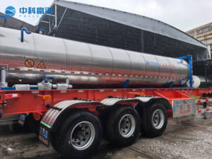 Фулькрио криогенные Грузовые прицепы для автозаправочной станции для транспортировки СПГ - Product Image 3