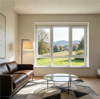 Ventanas de Aluminio con Doble Acristalamiento, Aislamiento Térmico y Acústico, para Proyectos de Casas y Villas Horizontales, Personalizadas