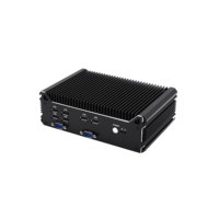 Mini PC industrial sin ventilador Intel Core de 10.ª generación i3 i5 i7, doble LAN Gigabit, 10 USB, 6 puertos serie RS232, alimentación de 12/24V