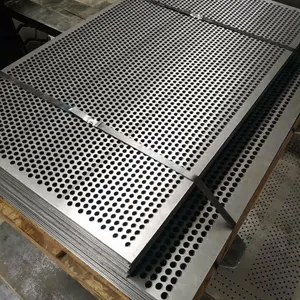 High Quality perforated metal Galvanized 316 Stainless Steel factory customized round hole Powder coated perforated metal sheet