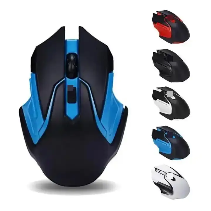 Produk Mouse optik baru nirkabel 2.4G Mouse Game untuk penggunaan kantor dan Game