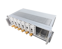 RDEKONO 3U Boîtier de sous-rack blindé avec joints, panneau latéral perforé personnalisé pour centre de données, informatique, télécommunications, usine