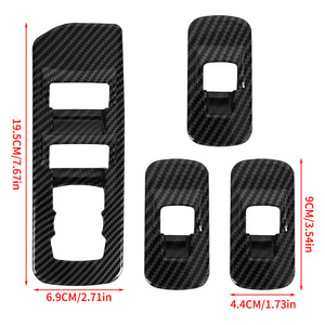 Ford F150 Raptor Interior Armrest Frame ABS Sequin <b>Trim</b> Adhesive Installation <b>Door</b> Control Panel Cover - Product Image 3