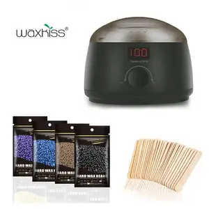Waxkiss-calentador de cera para el hogar, kit de removedor de pelo, máquina eléctrica, olla de fusión de cera caliente