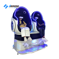 Manèges de fête foraine palpitants à vendre, manèges de simulation de réalité virtuelle, machine de jeu de chaise œuf 9D VR