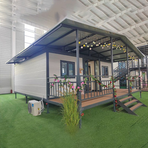 Café conteneurisé, maison mobile portable, maison modulaire, cabane de <span class=keywords><strong>piscine</strong></span> extensible, maisons préfabriquées - Product Image 2