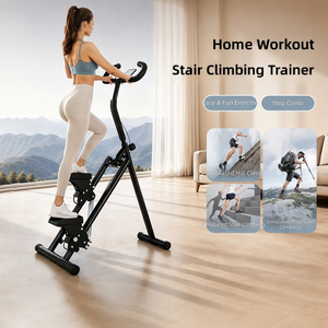 Steppeur pliable à 4 niveaux réglables, machine d'escalade stationnaire, fonctionnement silencieux, multifonctionnel, steppeur domestique, entraînement <span class=keywords><strong>cardio</strong></span> - Product Image 3