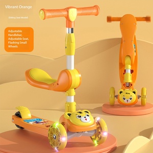 Patinete Infantil 3 en 1 para Niños <span class=keywords><strong>y</strong></span> Niñas de 1 a 8 Años, Patinete para Bebés <span class=keywords><strong>y</strong></span> Patinete para Niños - Product Image 4