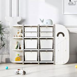 Meubles en plastique sur mesure pour bébé, armoire d'angle, tiroir, jouets, rangement, bibliothèque, armoires pour enfants - Product Image 4