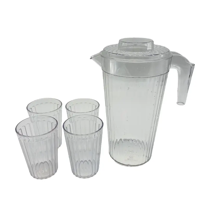 Bán buôn tây nam thiết kế PC nhựa nước Jug với nắp mô hình rắn để đóng gói và gạo món ăn moq 1 cái