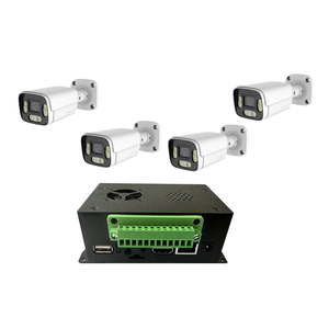 4CH 1080P Captura de detección facial Sistema de reconocimiento facial para tienda VIP Club Escuela Dormitorio Comprobación DE TIEMPO DE ASISTENCIA - Product Image 1