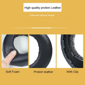 Cuscinetti auricolari di ricambio per PS5 Pulse 3D con isolamento acustico <span class=keywords><strong>Memory</strong></span> Foam in morbida pelle proteica - Product Image 4