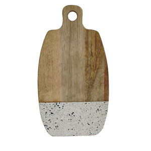 Bloc à découper en bois au design moderne, écologique, certifié CE, accessoire de cuisine élégant - Product Image 4