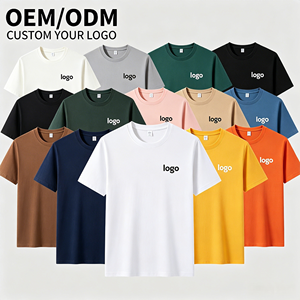 <span class=keywords><strong>T</strong></span>-<span class=keywords><strong>shirt</strong></span> in cotone casual unisex da uomo, personalizzata OEM, con orlo laterale a spacco, in tessuto leggero e traspirante, spedizione rapida dagli negozi USA - Product Image 2