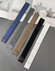 Bracelets de montre luxueux 6702 : bracelets élastiques, bracelets en cuir, bracelets en caoutchouc et bracelets à velcro, adaptés à une variété de styles. - Product Image 4