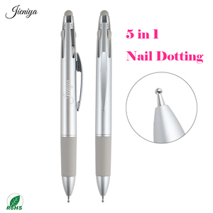 Bolígrafo para pintar uñas con logotipo personalizado 5 en 1, herramienta de punteado para pintar con los dedos, puntas de bolígrafo de varios tamaños - Product Image 5