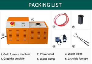 อุปกรณ์หลอมทองพร้อมเตาหลอมทองสำหรับรีไซเคิลโลหะ - Product Image 4