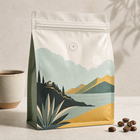 Emballage d'abonnement à la café de 125 g pour les torréfacteurs de café de spécialité et les collections en marque blanche