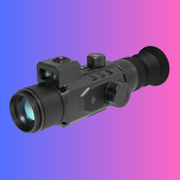Lunette thermique compacte avec logo personnalisé, objectif 25 mm 256x192, télémètre laser, Wi-Fi et enregistrement vidéo