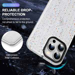 Funda Protectora Antigolpes para Teléfono, Translúcida, Mate, para iPhone 15 14 13 12 11 Pro Max con Diseño de Pulverización de Aceite - Product Image 6