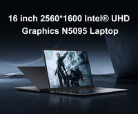 Nouvel Ordinateur Portable Fin 16 Pouces avec 16 Go de RAM, SSD de 128 Go 256 Go 512 Go 1 To, Processeur Intel, Capteur d'Empreintes Digitales et Clavier Rétroéclairé