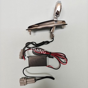 前引擎盖徽章 LED 蓝光徽章，带金属镀铬标志灯，适用于日产 Patrol Y60 YB2030 - Product Image 4