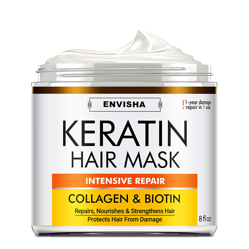 Лидер продаж, коллагеновое лечение поврежденных волос, лечение выпадения волос, частная марка, кератиновая маска для волос