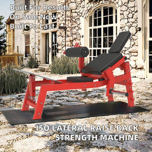 Machine de musculation pour les jambes à charge latérale, en acier, sécurité, capacité de 2000 kg, entraîneur de force pour la salle de sport - Product Image 2