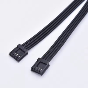 สายไฟแยกแบบ Y สำหรับพอร์ต Molex 4 พิน <span class=keywords><strong>5.25</strong></span> มม. ตัวผู้ ไปยังพอร์ต <span class=keywords><strong>Floppy</strong></span> Drive FDD 3.5 มม. ตัวเมีย 2 ช่อง 4 พิน สำหรับคอมพิวเตอร์ PC ภายใน - Product Image 3