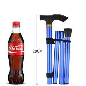 Bâtons de Trekking pliables en aluminium ultralégers, bâtons de course, de longueur réglable, 2 unités - Product Image 6