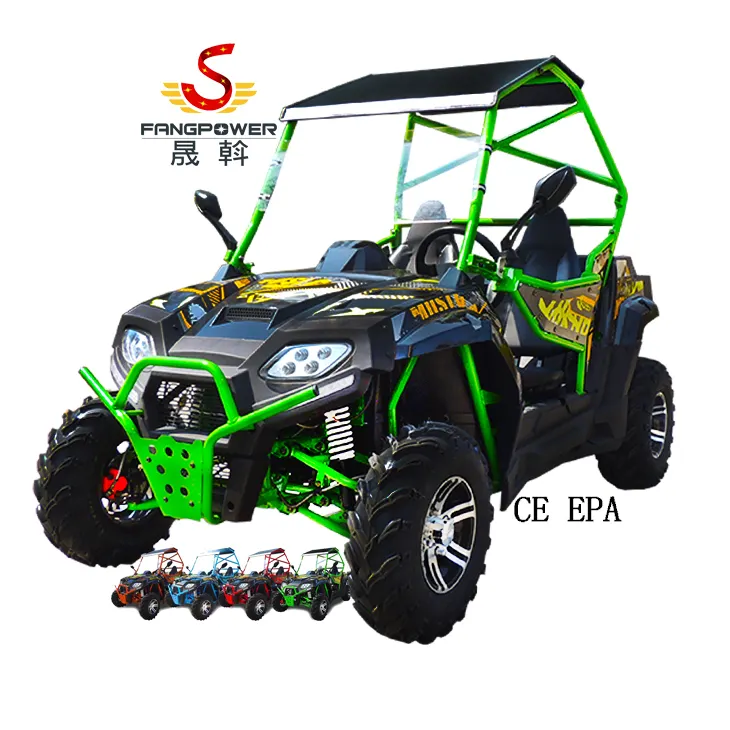 Dört tekerli araç 250cc sokak yasal dune buggy yan y yan utv ssv