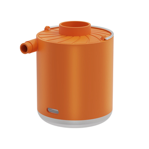 Portable USB Rechargeable Air <b>Inflatable</b> Pump with Multiple Nozzles Fast Inflate Single Cylinder 5V Plastic Air Pump - Product Image 5