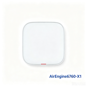 Point d'accès Wi-Fi 6 intérieur Air Engine 6760-X1 2,975 Gbit/s double radio 2xGE PoE+ AP sans fil d'entreprise à montage au plafond - Product Image 1
