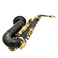 Hot Sale SLADE Eb Brass Accesorios Para Blue Red Black Decorative Coloured Alto Saxophone with case