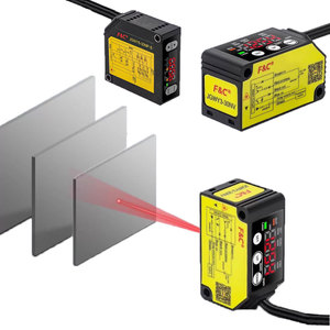 Mdcn 30 mét độ chính xác cao cảm biến quang học NPN/PnP Analog Điện áp đầu ra/hiện tại đo lường laser cảm biến dịch chuyển 0.01 mét - Product Image 1