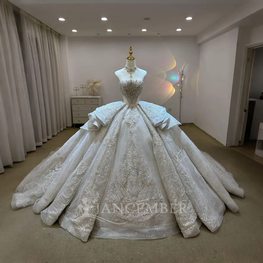 Elegant Empire Cut Wedding Dresses 2025 Collection