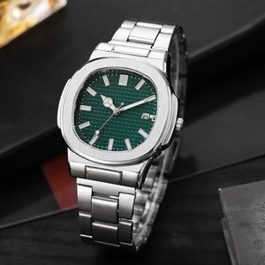 Business-style Quartz Watch With Stainless Steel Strap Eco-friendly Calendar Function Sporty Style Suitable For Men's Wear - Product Image 4